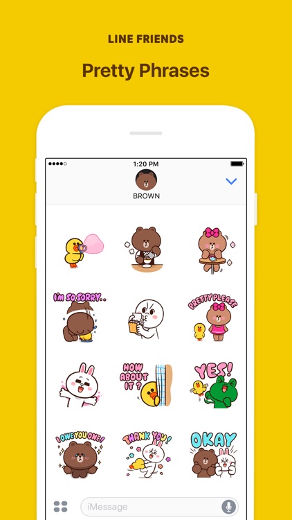 LINE FRIENDS Pretty Phrases