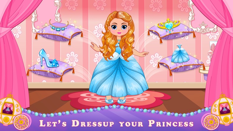 Doll Dressup Castle Decoration