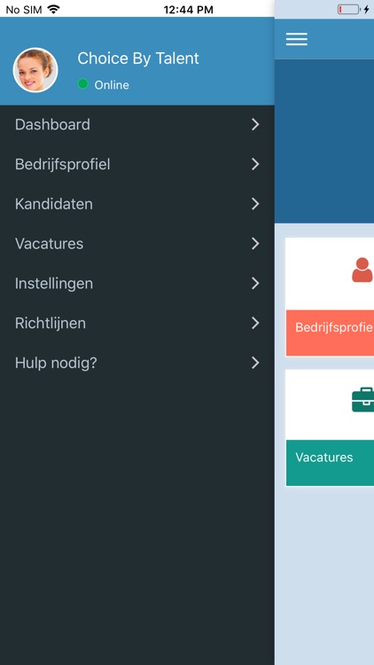 Choice By Talent Werkgever screenshot-6