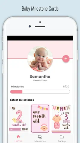 Game screenshot Baby Milestone Cards mod apk