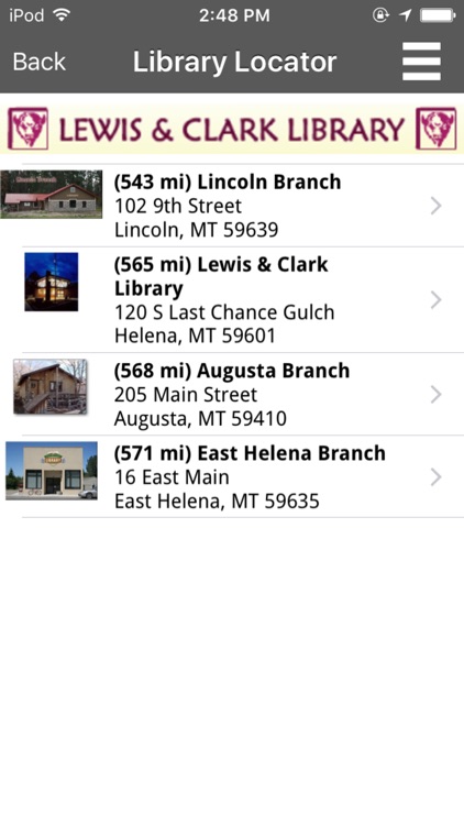 Lewis and Clark Library Catalog screenshot-3