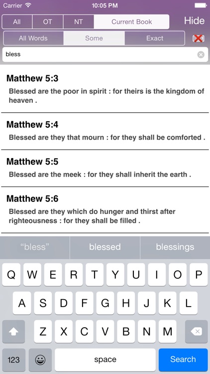Touch Bible: Study and Listen