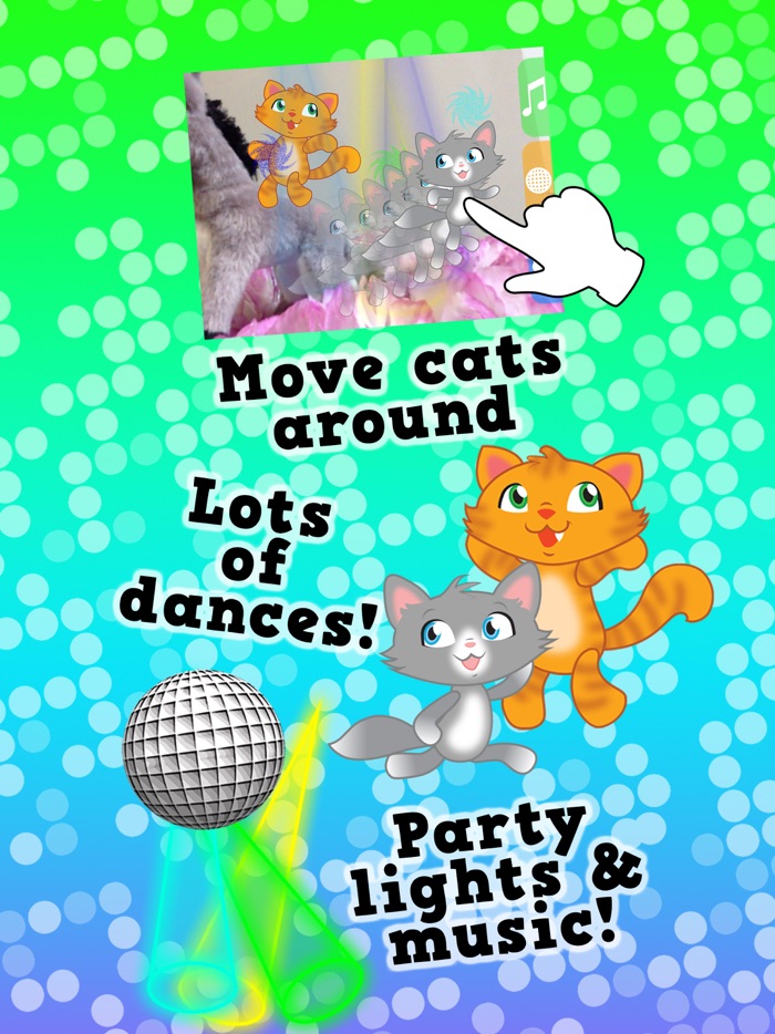 Disco Cats Augmented Reality