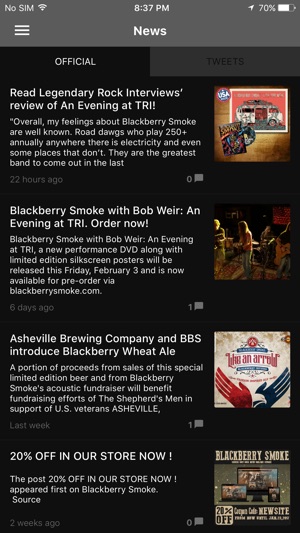 Blackberry Smoke(圖5)-速報App