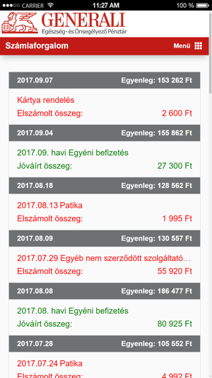 GENERALI Egészségpénztár(圖2)-速報App