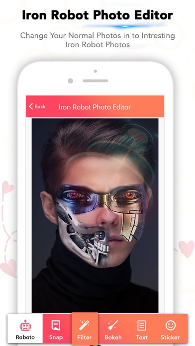 Iron Roboto Photo Editor screenshot 2