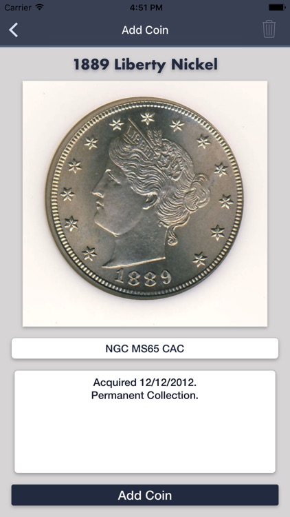 Liberty Nickels - Coin Guide & Collection Tracker screenshot-4