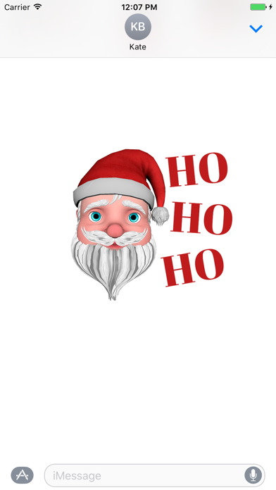 Santa AR - Santa Claus Emoji screenshot 2