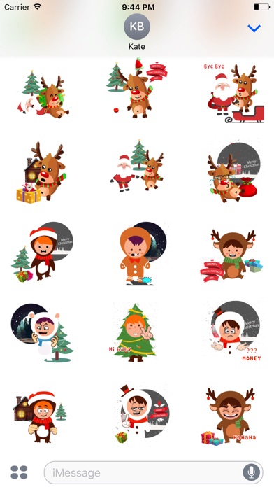 Animated character Xmas screenshot 2