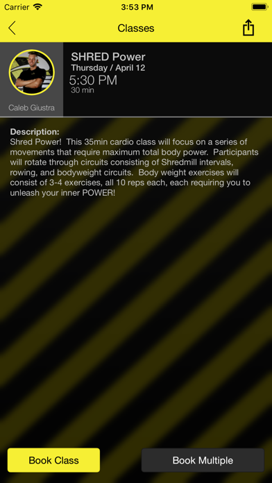 Slash Fitness screenshot 4