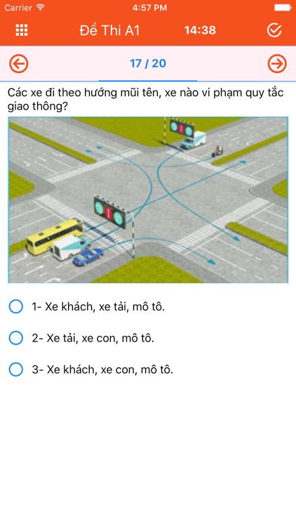 Lý thuyết thi lái xe (450 câu)