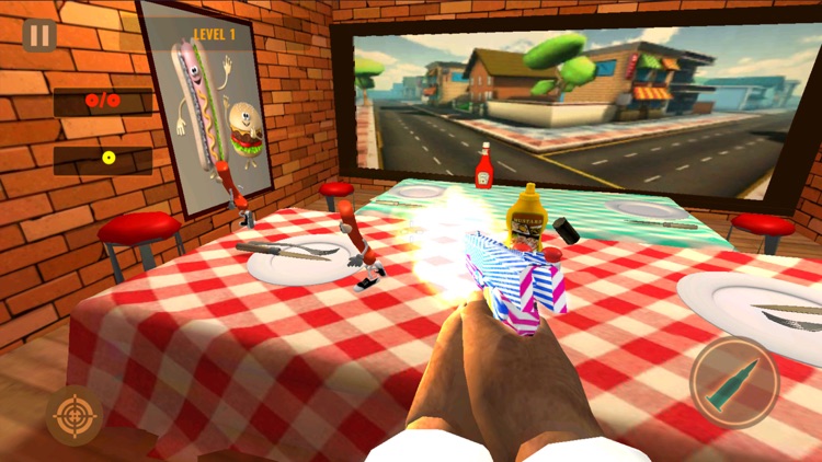 Run Sausage Shooter FPS Game screenshot-4