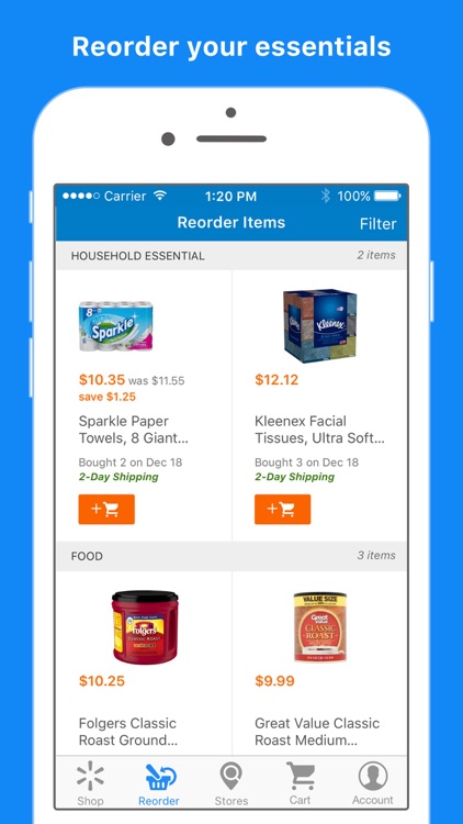 Walmart: In-Store & Online Shopping. Easy Reorders