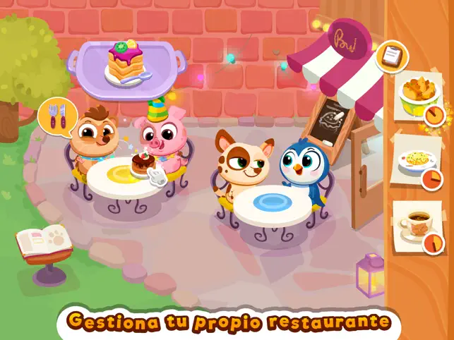 Screenshot 1 Restorán Bubbu - Juego Cocina iphone