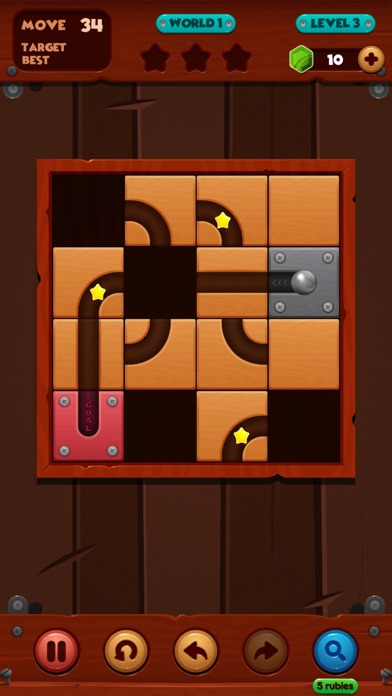 Slide Puzzle: Unblock the Rolling Ball screenshot 3