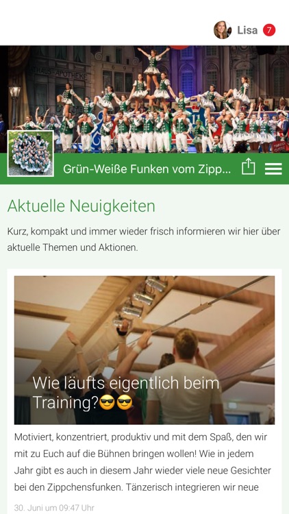 Grün-Weiße Funken Zippchen eV