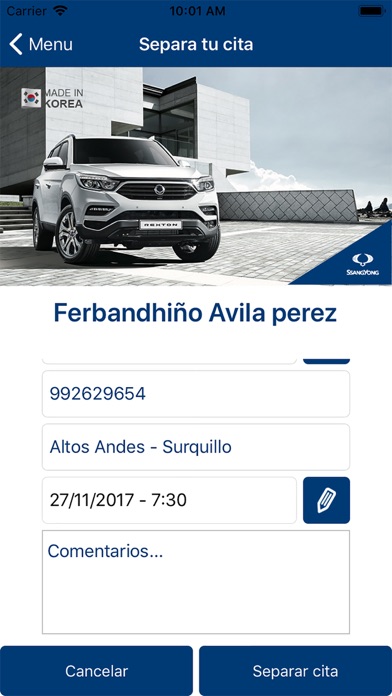 SsangYong Perú screenshot 3