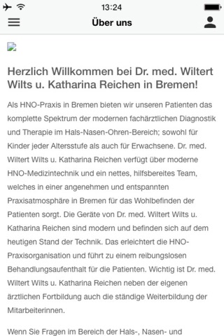 HNO-Praxis Wilts & Reichen screenshot 2