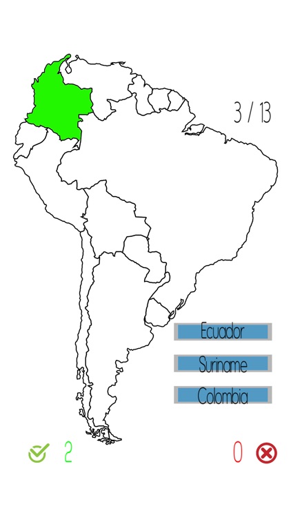 South America Map