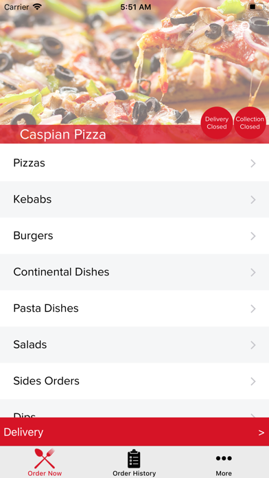 caspianpizzadudley screenshot 2