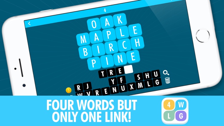 Four Word Link Game screenshot-0