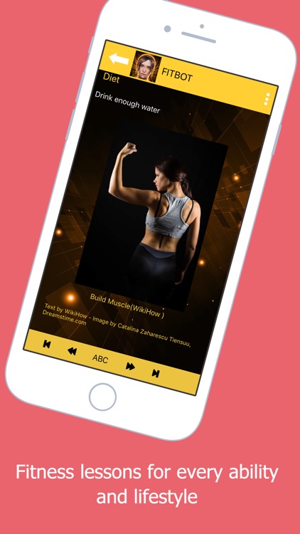 Flat stomach workouts - FitBot screenshot-4