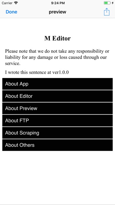 M Editor - Code & FTP screenshot 4