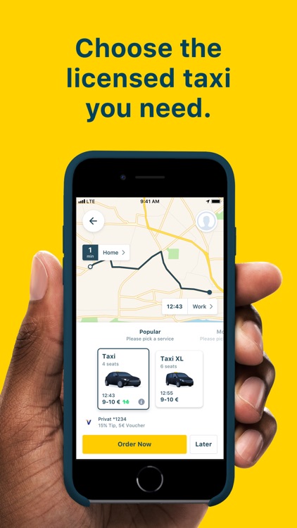 mytaxi: Tap & Move Freely screenshot-3
