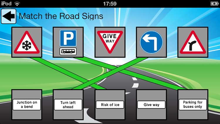 Road Signs Quiz - fun way to learn Highway Code by Matchkin