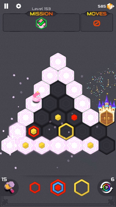 Zombie Blast : Puzzle Hexa screenshot 3