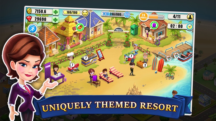 Resort Tycoon-Hotel Simulation