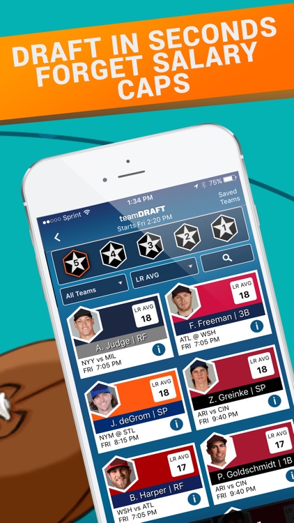 letsRUMBL: Daily Fantasy Sports for Cash
