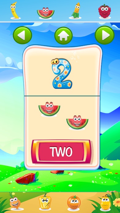 Fruits math basic number 123 screenshot 4