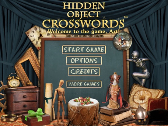 Hidden Object Crosswords HDのおすすめ画像1