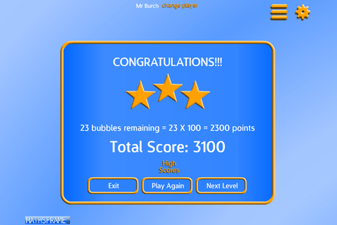 Bubble Pop Multiplication screenshot 3