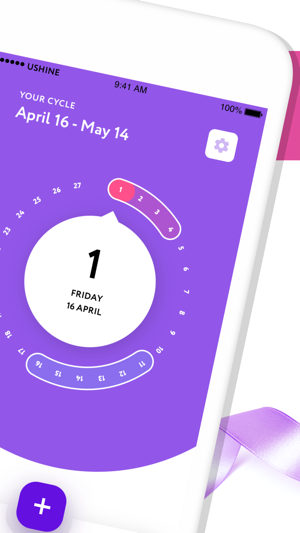 UShine: Period & Pill Tracker(圖2)-速報App