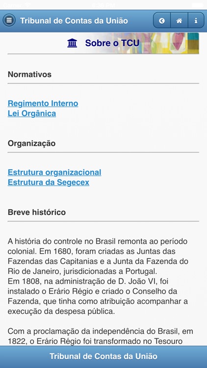 Tribunal de Contas da União screenshot-3