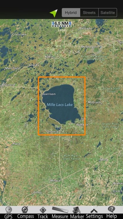 Mille Lacs Lake Nautical Chart screenshot-4