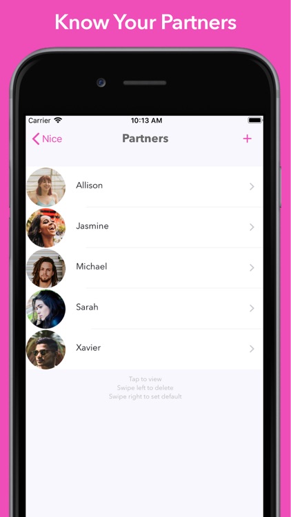 Nice Sex Tracker