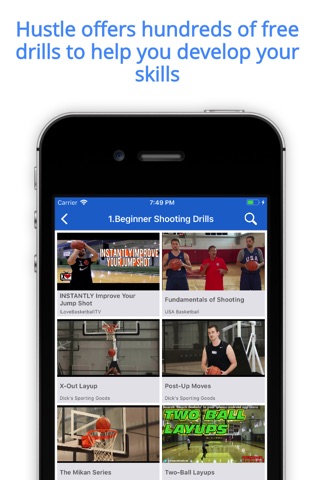 Hustle at Home Sports Training screenshot 4