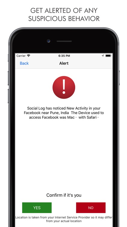 Social Log - Prevent ID theft