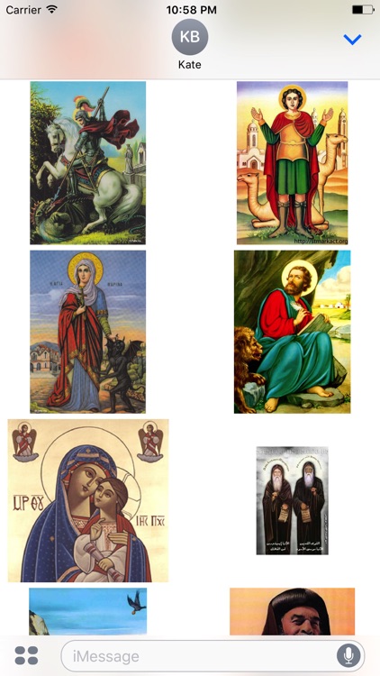 Coptic Saints Stickers