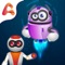 Icon Kids Robot Game - Build & Jump