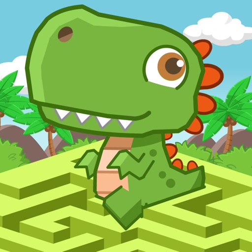 Escape Dino Island DIY Maze iOS App