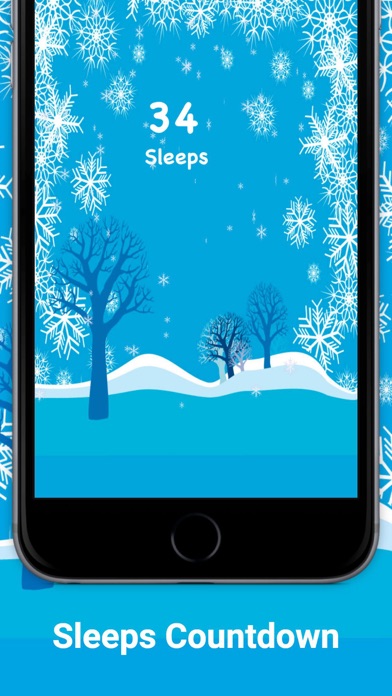 How to cancel & delete Christmas countdown Sleeps from iphone & ipad 1