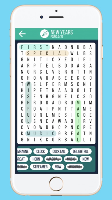 Epic Holiday Wordsearch Themes screenshot 2