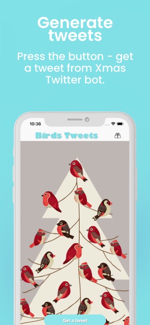 Xmas Birds Tweets CreaLite bot(圖1)-速報App