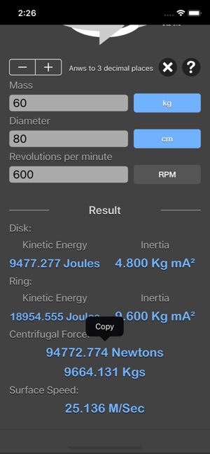 Flywheel Energy Calculator(圖3)-速報App