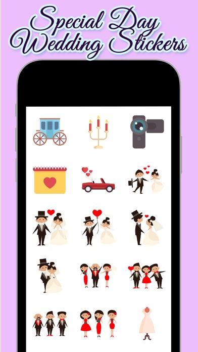 Special Day: Wedding Stickers screenshot 2