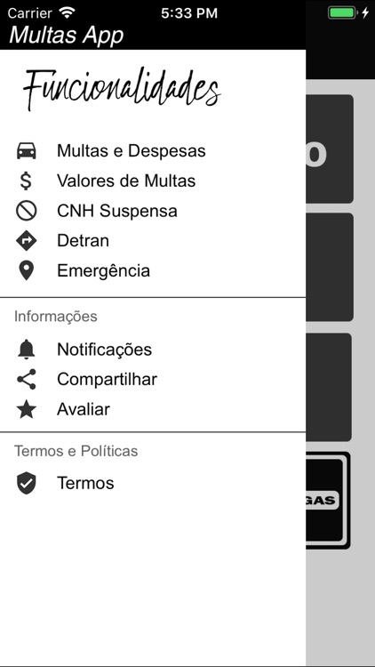 Multas App -  CNH E MULTAS